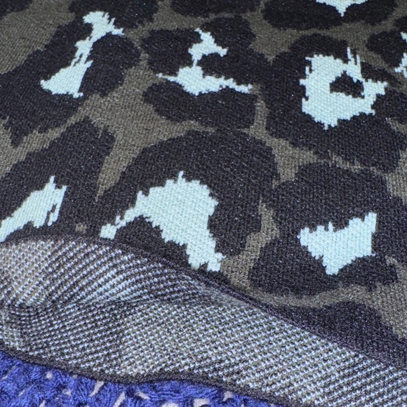 NEW Romeo & Juliet Couture Olive and Black Leopard Pencil Skirt Size Medium - Picture 2 of 7